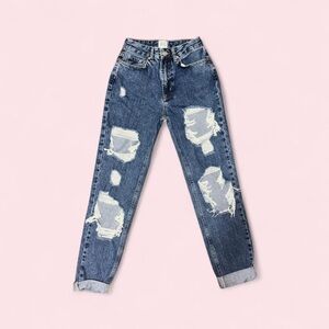 BDG Distressed Mom Jeans